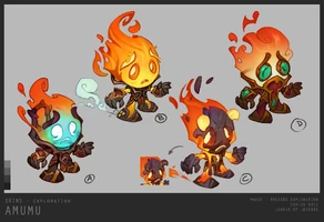 Infernalischer Amumu Konzept 3 (vom Riot-Künstler Carlos Ruiz)