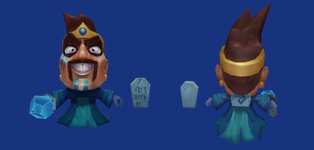 Blauer Dravenzaubervasall