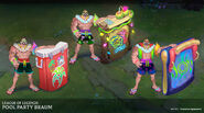 Pool Party Braum Concept 1 (by Riot Artist Oussama Agazzoum)