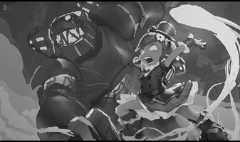 Annie Hextech- splash Konzept 01