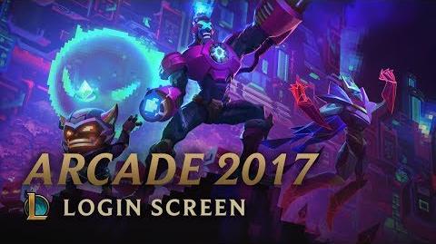 Arcade 2017 - Login Screen