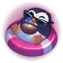 Emote Pingu Festa Na Piscina