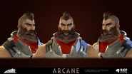 Ambressa's Noxian Soldiers "Arcane" Model 5 (by Riot Contracted Artists Fortiche Productions)