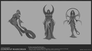 Aphelios Konzept 26 (vom Riot-Künstler Sunny 'Kindlejack' Koda)