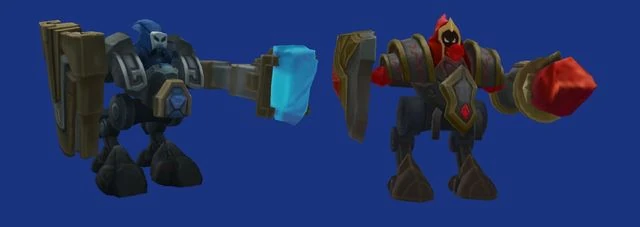 Blauer und Roter Supervasall