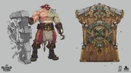 Bilgewater Braum "Ruined King" Concept 5 (by Riot Artist Hicham Habchi)