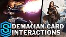 Demacian Card Special Interactions - Garen, Lux, Fiora, Lucian etc