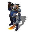 Gangplank Dreadnova (Sapphire)