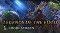 Legends of the Field - Login Screen