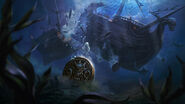 Nautilus "Dead in the Water" Illustration (by Riot Contracted Artists Grafit Studio)