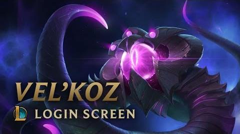 Vel'Koz - ekran logowania