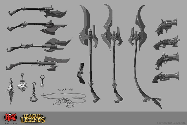 Concepto de Kled 15 (por la artista de Riot, Anna 'Newmilky' Nikonova)