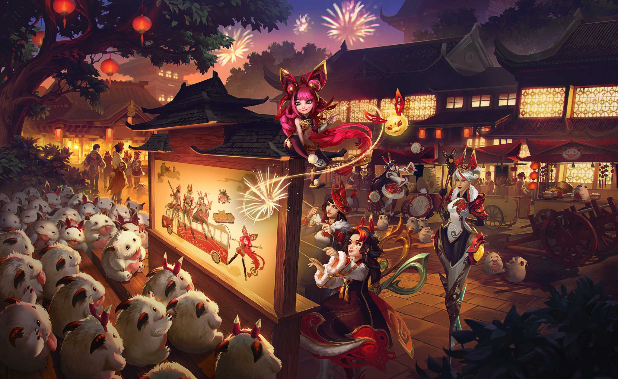 Lunar Revel League of Legends skins finally available in the