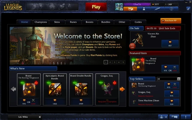 Old Riot Store layout