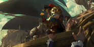 Gangplank "Legends of Runeterra" Illustration (by Riot Contracted Artists Sixmorevodka Studio)