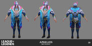 Spirit Blossom Aphelios Model 2 (by Riot Contracted Artist Hank Fu)