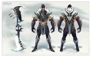 Draven Konzept 3 (vom Riot-Künstler Eoin Colgan)
