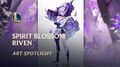 Spirit Blossom Riven - Spirit Bonds Art Spotlight League of Legends