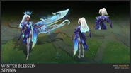 Winterblessed Senna Concept 3 (by Riot Artist Steve Zheng)