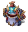 Tahm Kench CoinEmperor (Aquamarine)