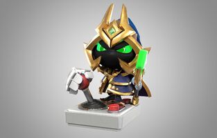 Endboss-Veigar Statue Model 1 (von DragonFly Studio)