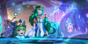 Star Guardian Soraka (Alternate Art) Star Guardian Event Pass Exclusive