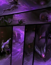 Kai'Sa fighting Outerbeasts 2