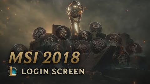 MSI 2018 - Login Screen
