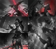 Blood Moon Twisted Fate Splash Concept (by Riot Artist Viktor Titov)