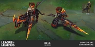 High Noon Rell Concept 2 (by Riot Contracted Artist Kudos Productions)