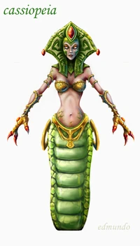 Cassiopeia finales Konzept (vom Riot-Künstler Edmundo 'odnumde' Sanchez)