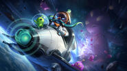 Astronaut Corki Splash Concept 2 (by Riot Contracted Artist Sora Kim)