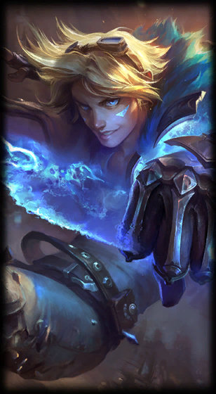 frosted ezreal render