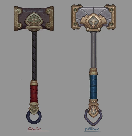 Concepto de la actualización de Poppy 5 (por el artista de Riot, Michael 'IronStylus' Maurino)