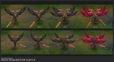 Eiserne Inquisitorin Kayle Update Konzept 2 (vom Riot-Künstler Tooth Wu)