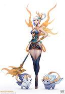 Lunar Empress Lux Concept 4 (by Riot Artist Paul 'Zeronis' Kwon)