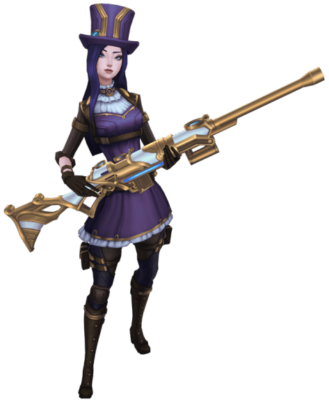 Lave om tonehøjde Håndbog Caitlyn (League of Legends) | League of Legends Wiki | Fandom