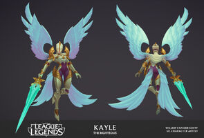 Kayle Update Model 1 (vom Riot-Künstler Willem 'Tokkelossie' van der Schyf)