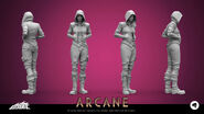 Vi "Arcane" Model 6 (by Riot Contracted Artists Fortiche Productions)