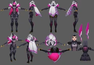 PROJECT: Irelia Model 1 (by Riot Artist Yekaterina Bourykina)