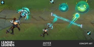 Zenith Games Jayce Concept 3 (by Riot Contracted Artist Roy Zhang)