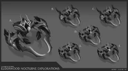 Old God Nocturne Concept 1 (by Riot Artist Julian del Rey Aparicio)