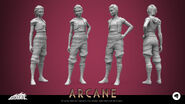 Vi "Arcane" Model 3 (by Riot Contracted Artists Fortiche Productions)