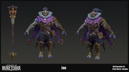 Jax "Legends of Runeterra" Model 1 (by Riot Contracted Artists Kudos Productions)