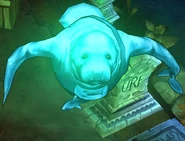 Urf's ghost made an appearance in Summoner's Rift's Harrowing skin.