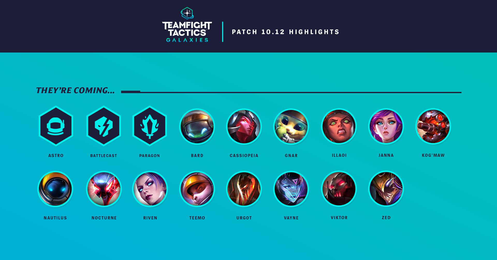 Notas da Atualização 12.17 do Teamfight Tactics