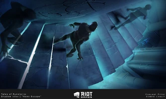 Schatteninseln Kein Entkommen Konzept 08.jpg (1,17 MB) Schatteninseln "Kein Entkommen" Konzept 8 (vom beauftragten Riot-Künstler Roman Chaliy)