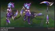 Star Guardian Akali Concept 2 (by Riot Artist Steve Zheng)