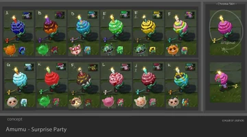 Amumu Überraschungsparty- Chroma Konzept 01.jpg (327 KB) Überraschungsparty-Amumu Chroma Konzept (vom Riot-Künstler Maryna Aleksandrova)