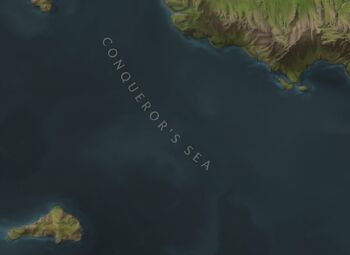 Conqueror's Sea map